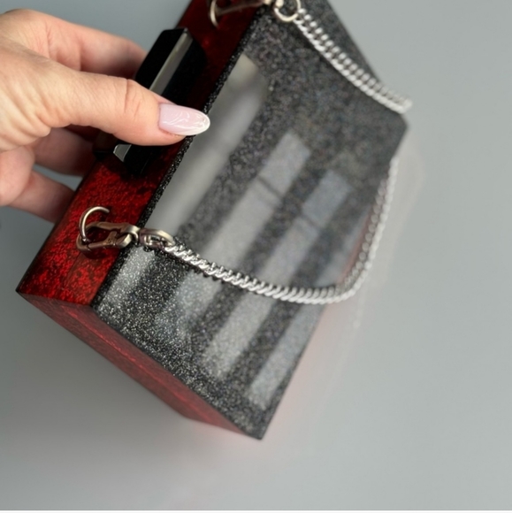 NWOT KARL LAGERFELD clutch - Picture 7 of 11